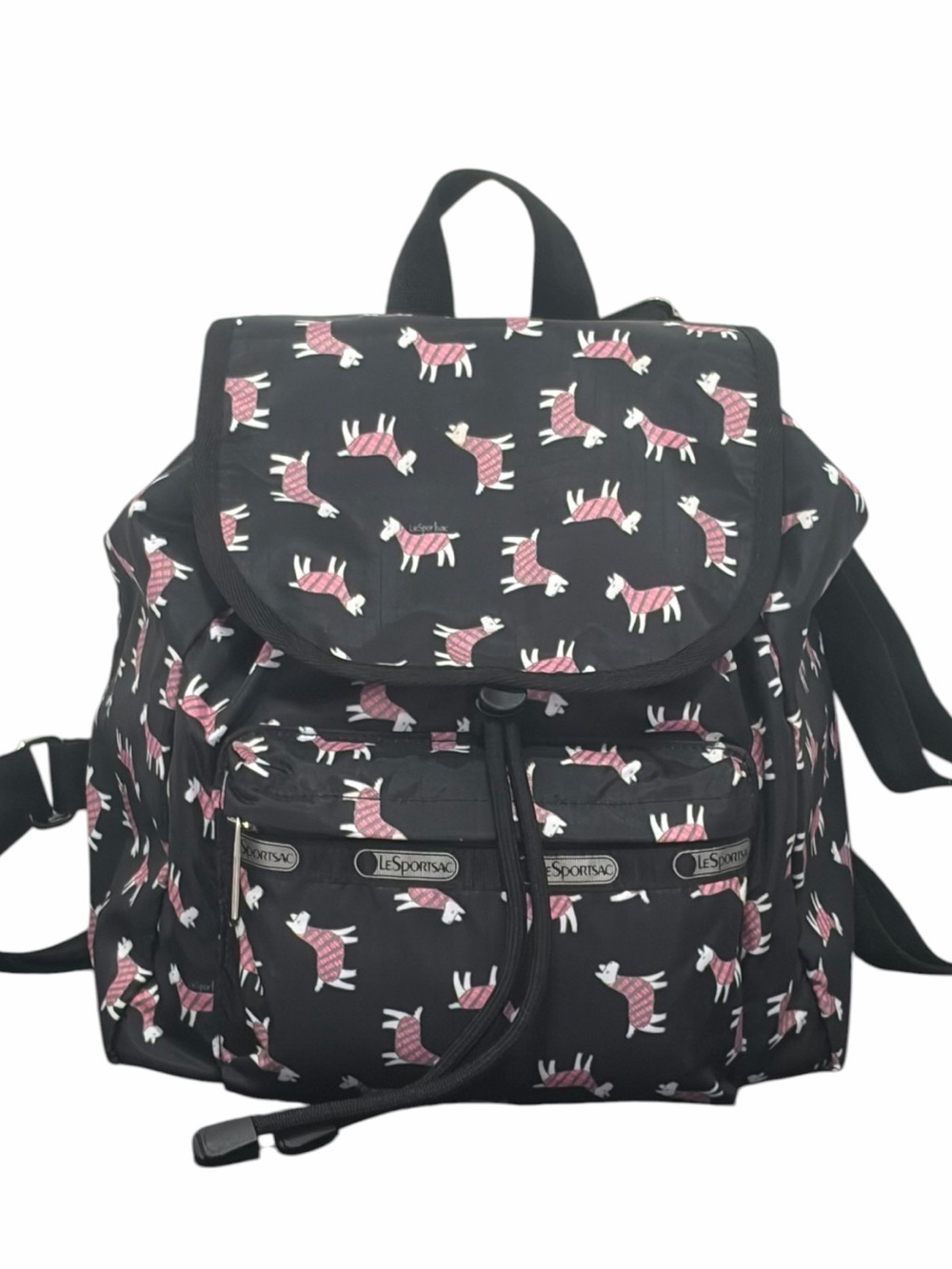 Le Sportsac Terrier Wearing Sweaters Small Edie Nylon Backpack - NWOT